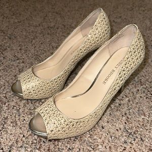 Audrey Brooke sparkly high heels size 8.5